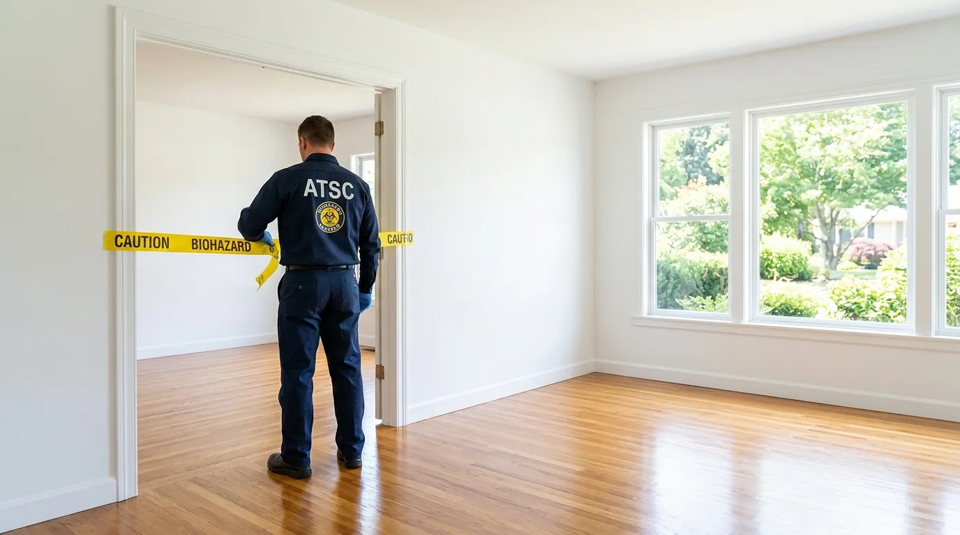 Certified biohazard cleanup crew performing Crime Scene Cleanup in Kalihi-Palama